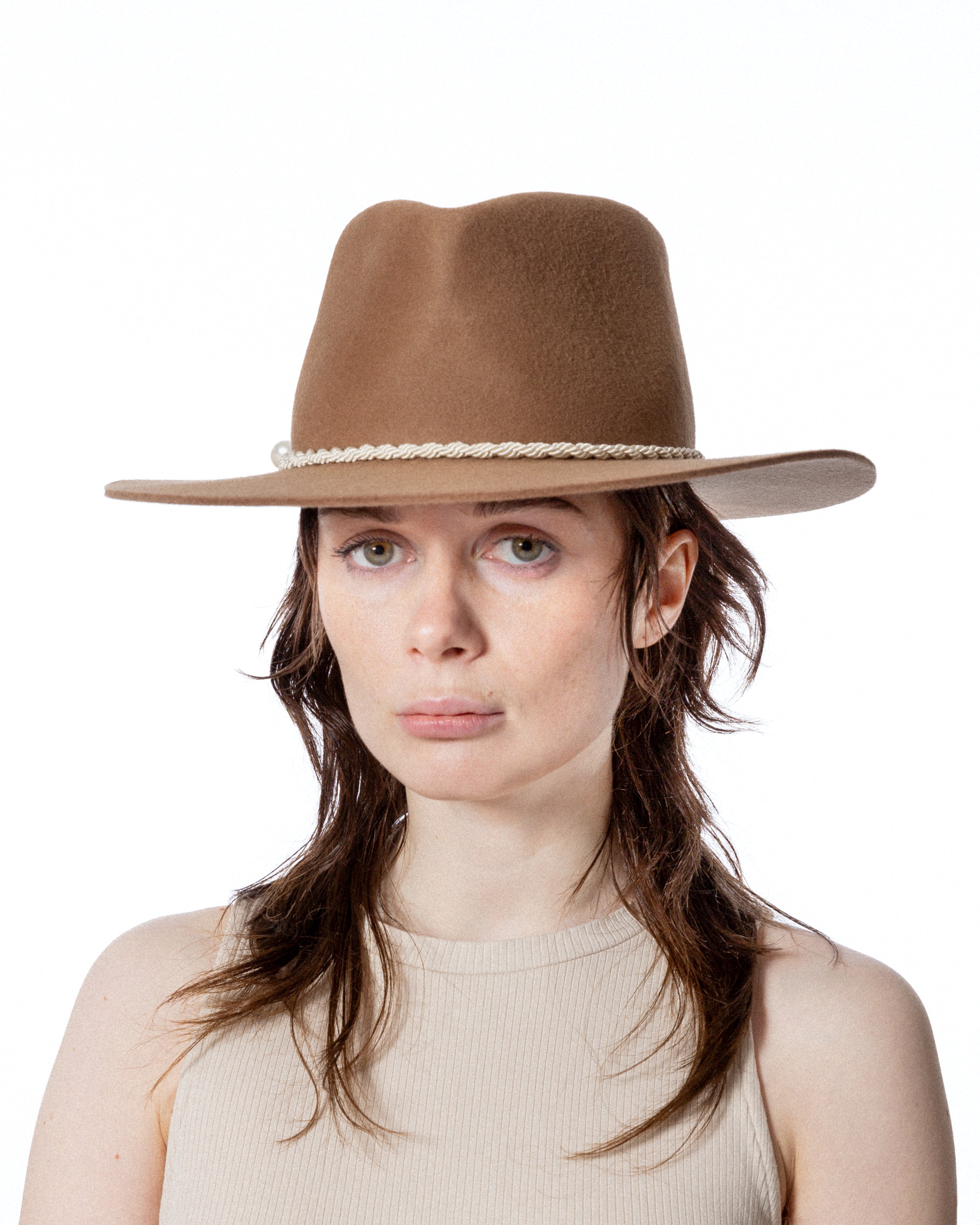 CAMEL FELT HAT – Bondett